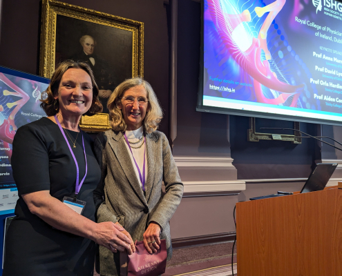 Jaqueline Turner and Prof Orla Hardiman