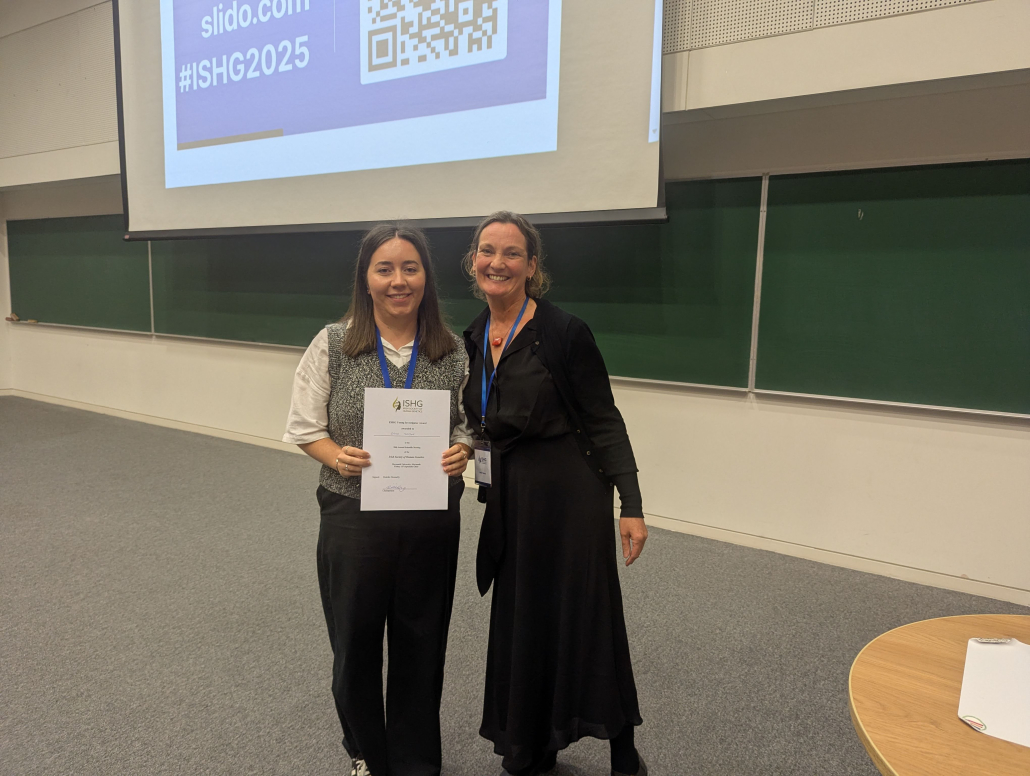 Enya Nordon and Dr Jackie Turner