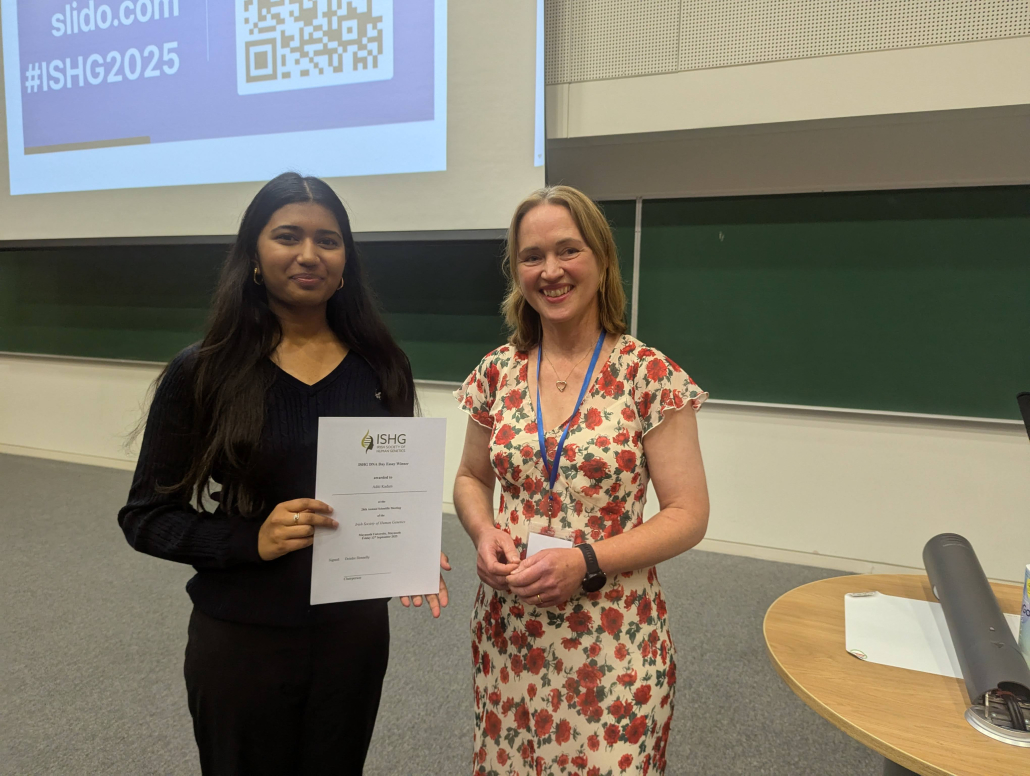 Aditi Kadam and Dr Deirdre Donnelly